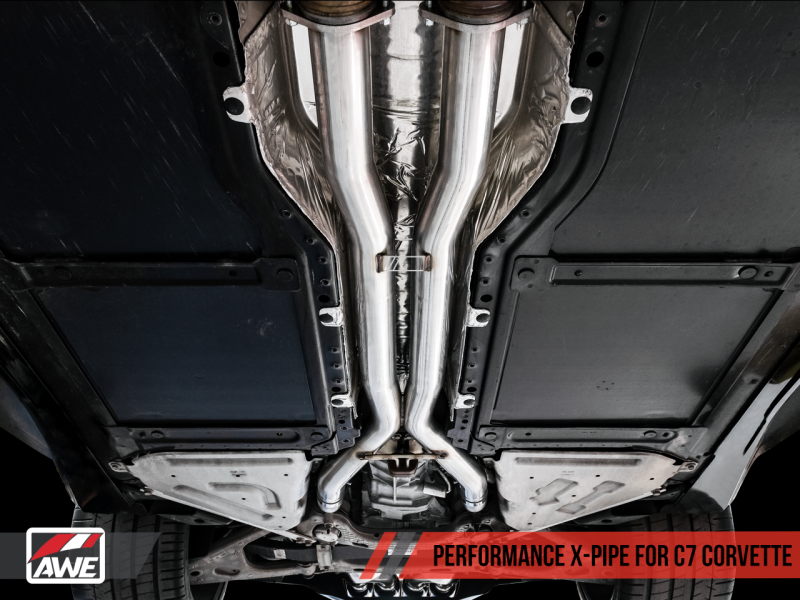 AWE Tuning 14-19 Chevy Corvette C7 Z06/ZR1 (w/o AFM) Touring Edition Axle-Back Exhaust w/Chrome Tips - awdtuningtx