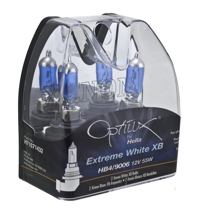 Hella 9006 12V 55W Xen White Bulb (Pair) - awdtuningtx