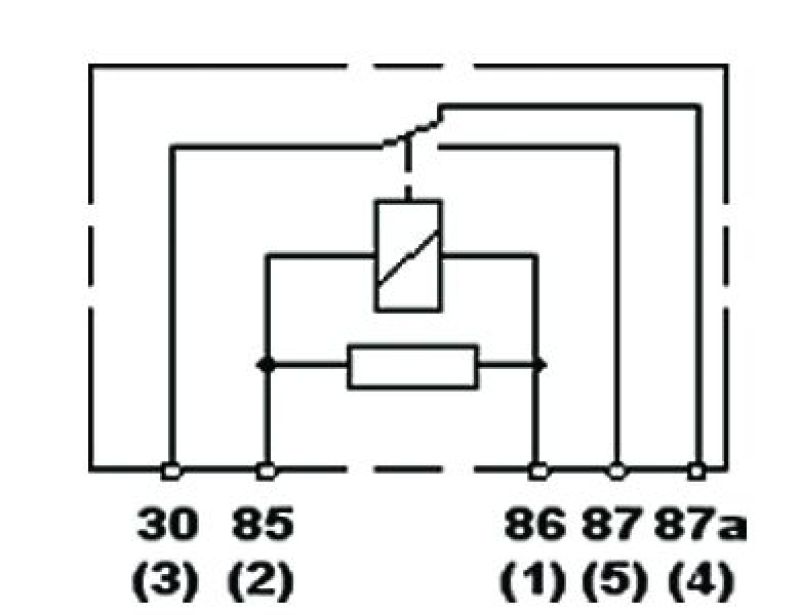 Hella Relay 12V 20/40A Spdt Res Wthr Bkt - awdtuningtx