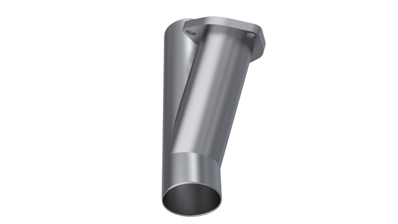 QTP 2.5in Weld-On QTEC Exhaust Cutout Y-Pipe - awdtuningtx