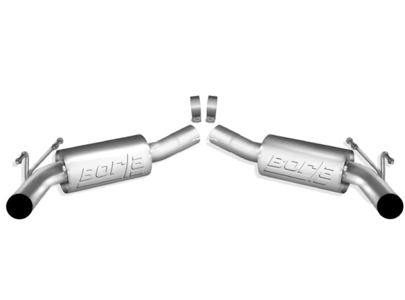 Borla 2010 Camaro 6.2L ATAK Exhaust System w/o Tips works With Factory Ground Effects Package (rear - awdtuningtx