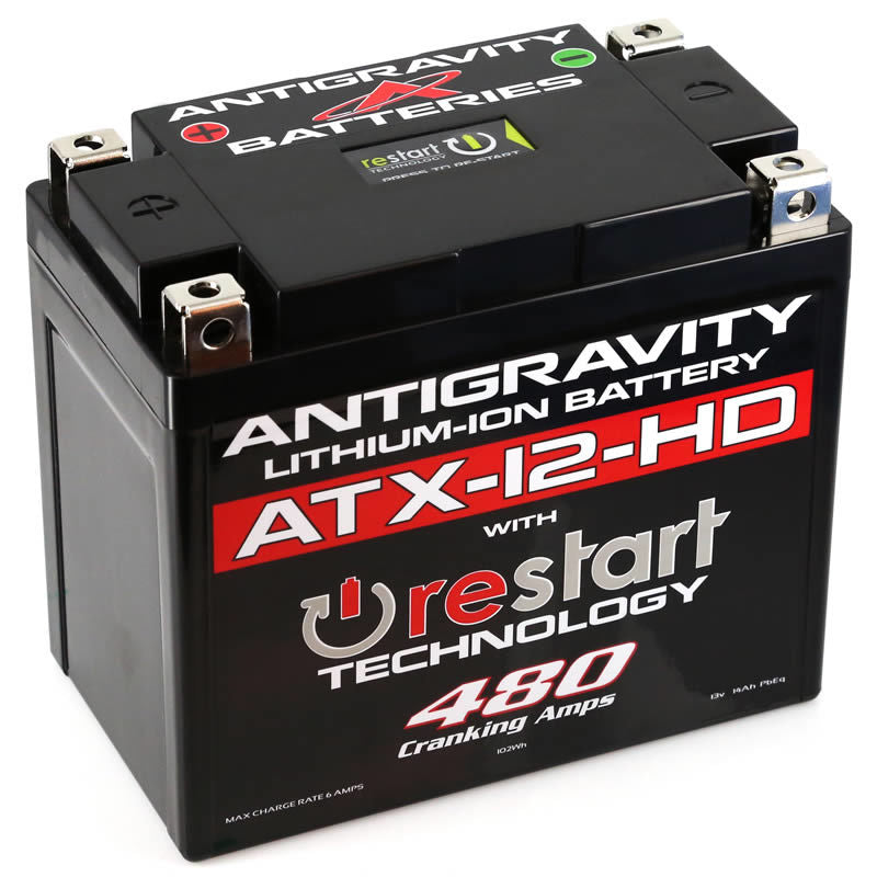 Antigravity YTX12 High Power Lithium Battery w/Re-Start - awdtuningtx