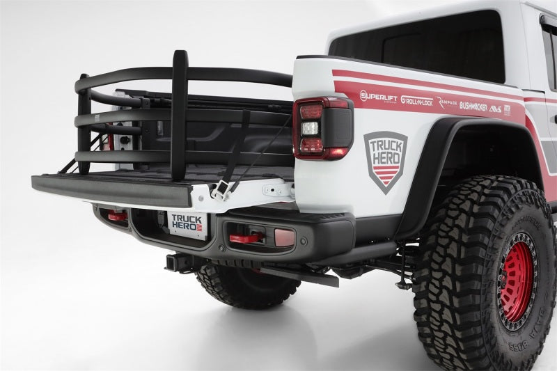 AMP Research 20-22 Jeep Gladiator (Does Not Work w/Tonneau Cvrs) Bedxtender HD Sport - Black - awdtuningtx