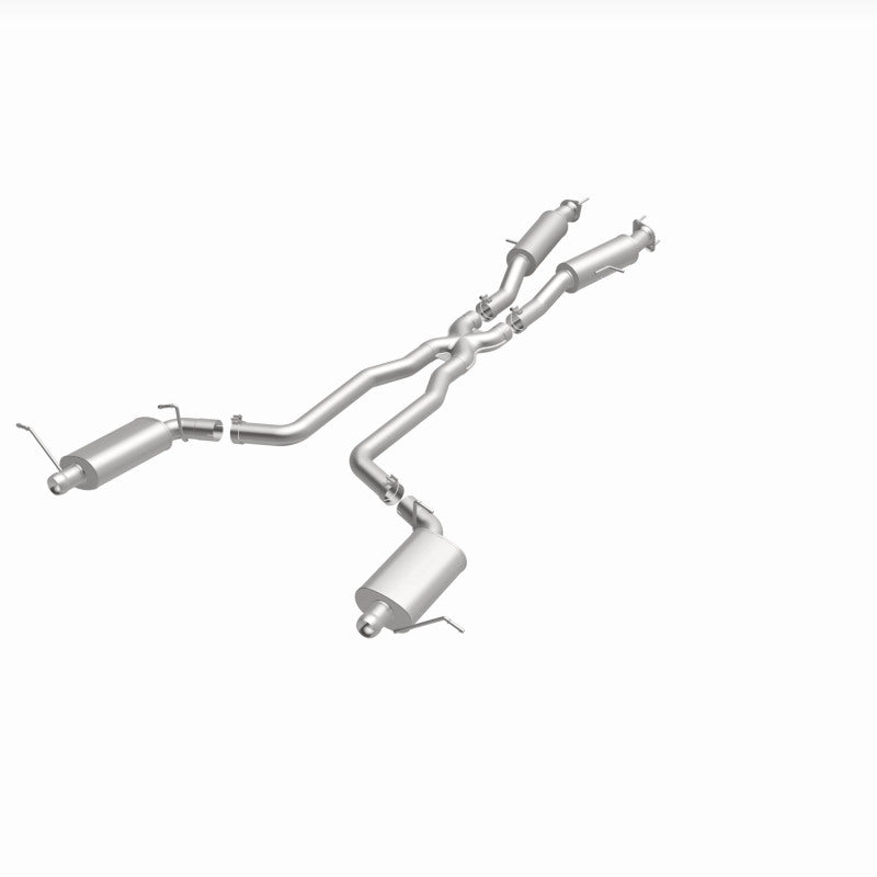 MagnaFlow 12 Jeep Grand Cherokee V8 6.4L Dual Split Rear Exit Stainless Cat Back Performance Exhaust - awdtuningtx