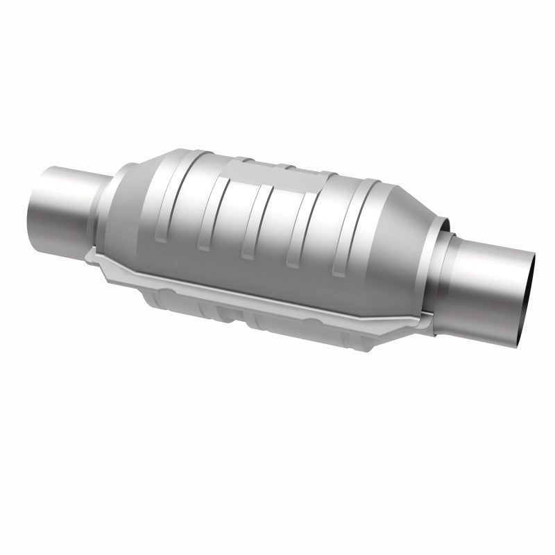 MagnaFlow Conv Univ 3in Inlet/Outlet Center/Center Round 9in Body L x 5.125in W x 13in Overall L - awdtuningtx