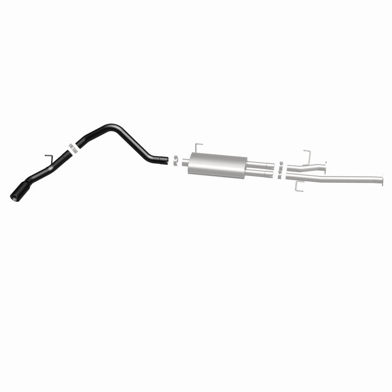 MagnaFlow Cat-Back Exhaust 14-16 Toyota Tundra V8 4.6/5.7L 3in SS Black Tips Single Side Exit - awdtuningtx