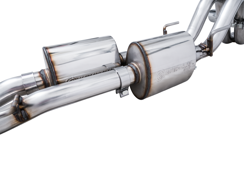 AWE 16-22 Toyota Tacoma 0FG Catback Exhaust w/ BashGuard - Dual Diamond Black Tips - awdtuningtx