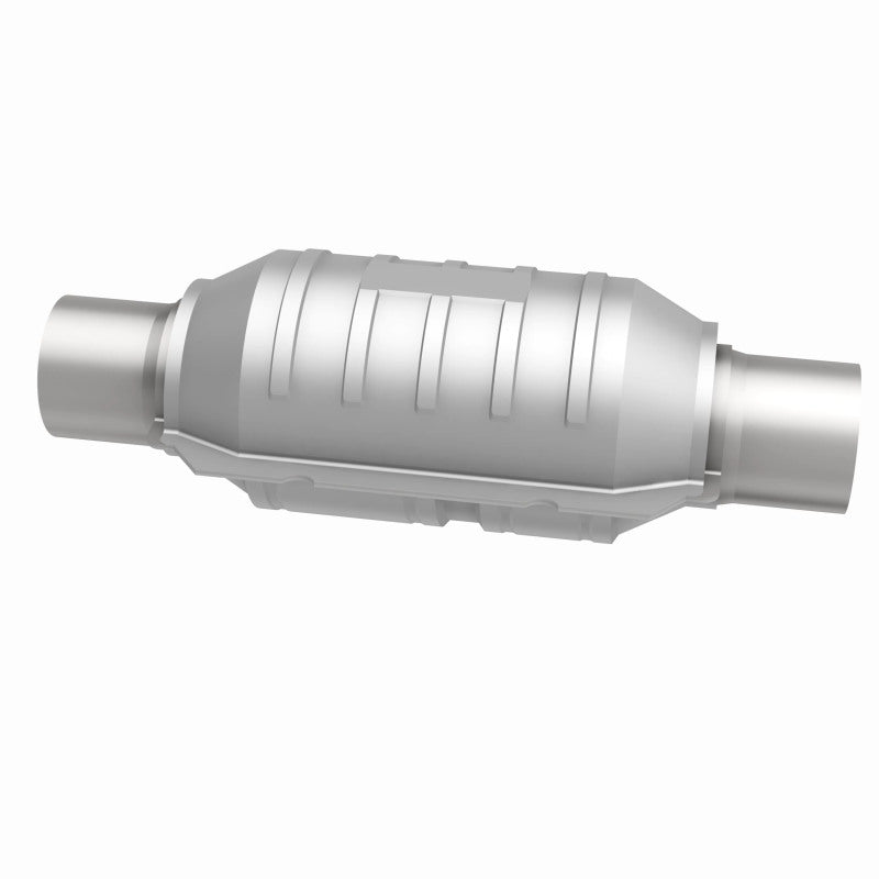 MagnaFlow Conv Univ 3in Inlet/Outlet Center/Center Round 9in Body L x 5.125in W x 13in Overall L - awdtuningtx