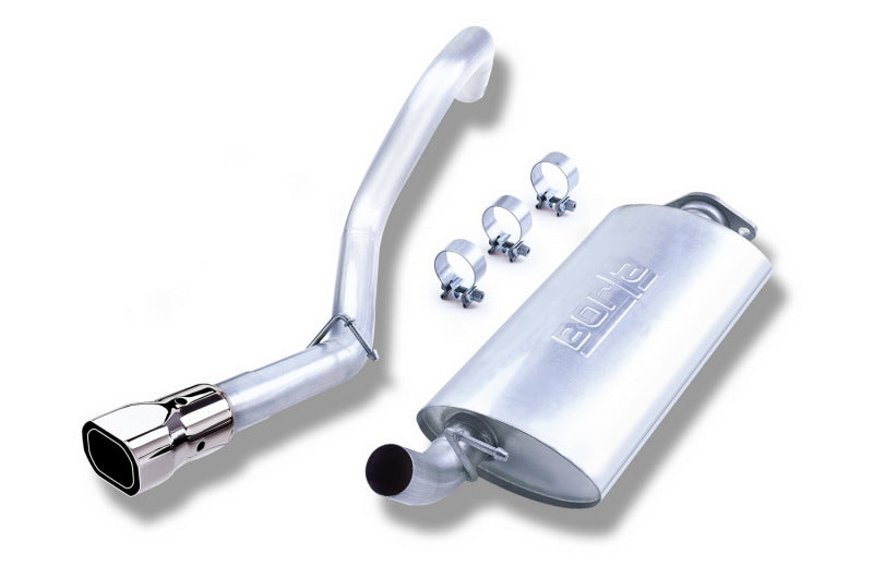 Borla 00-06 Jeep Wrangler Sport/SE/X/Rubicon Sahara 2.5L/4cyl 4.0L/6cyl SS Catback Exhaust - awdtuningtx