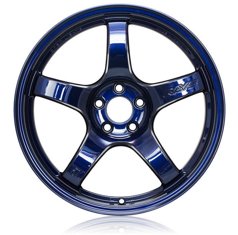 Gram Lights 57CR 18x9.5 +38 5-120 Eternal Blue Pearl Wheel - awdtuningtx