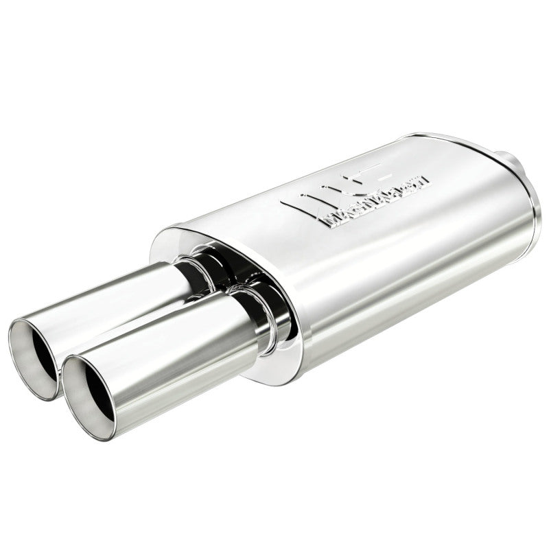 MagnaFlow Muffler W/Tip Mag SS 14X5X8 2.25/3 - awdtuningtx