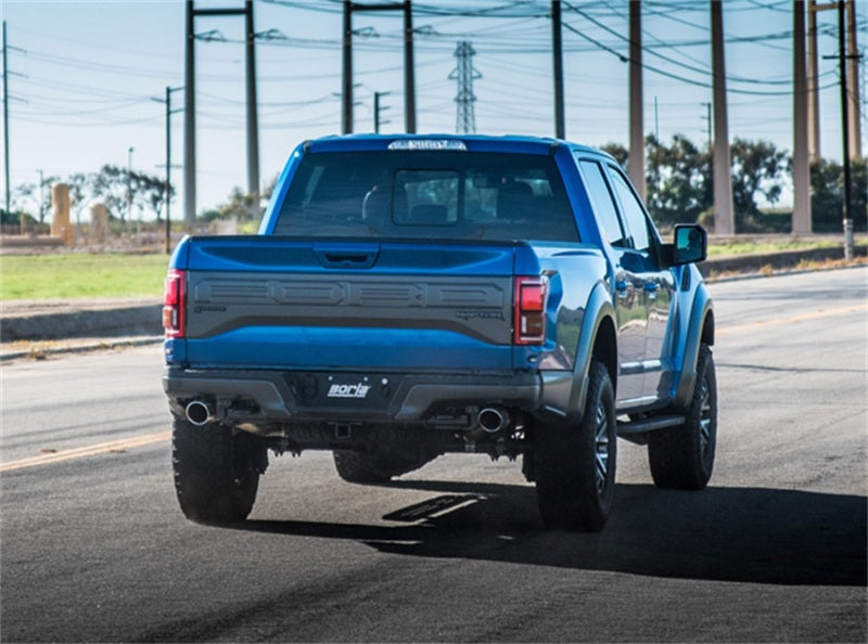Borla 17-18 Ford Raptor 3.5L 2WD/4WD Short Bed/Extended Cab Standard Bed Resonator - awdtuningtx