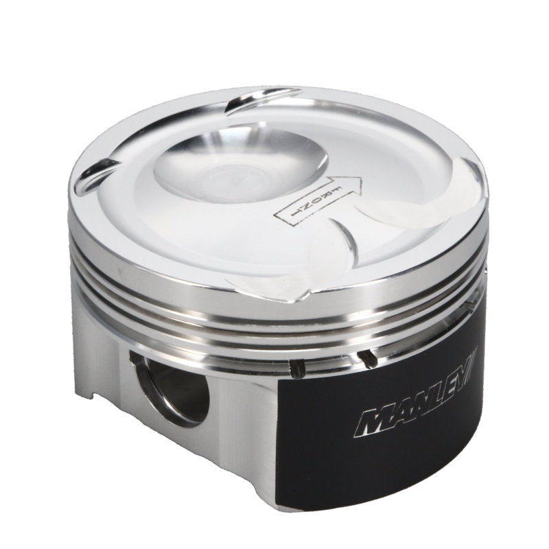 Manley Ford 2.3L EcoBoost 87.5mm STD Size Bore 9.5:1 Dish Extreme Duty Piston Set - awdtuningtx