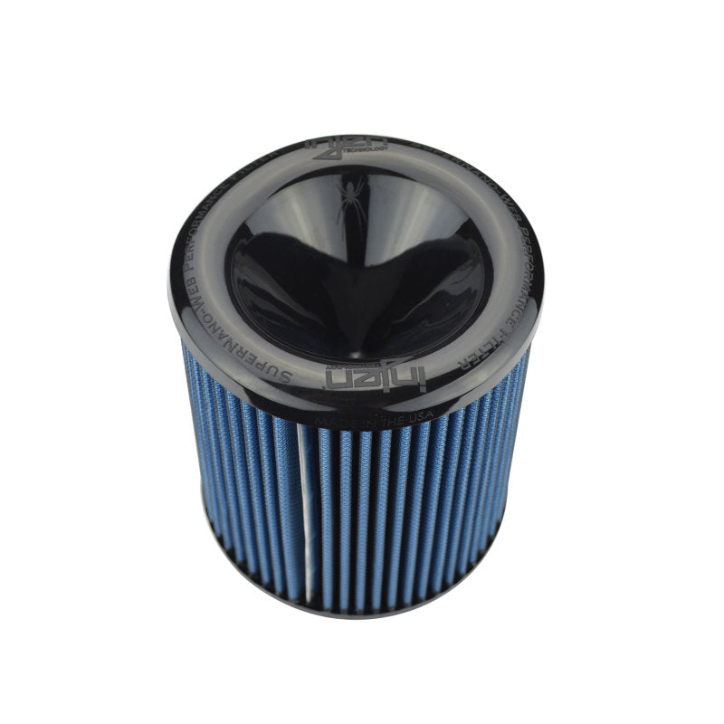 Injen SuperNano Web Dry Air Filter - 3.00 Filter / 6in Base / 6.3in Tall / 5.350in Top - awdtuningtx