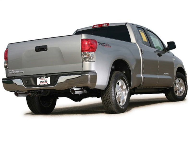 Borla 14-15 Toyota Tundra 4.6L/5.7L Crew Max SB DC SB Touring Cat Back Exhaust Dual Split Rear Exit - awdtuningtx
