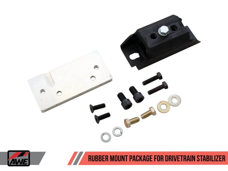 AWE Tuning Drivetrain Stabilizer (DTS) Mount Package - Rubber - awdtuningtx