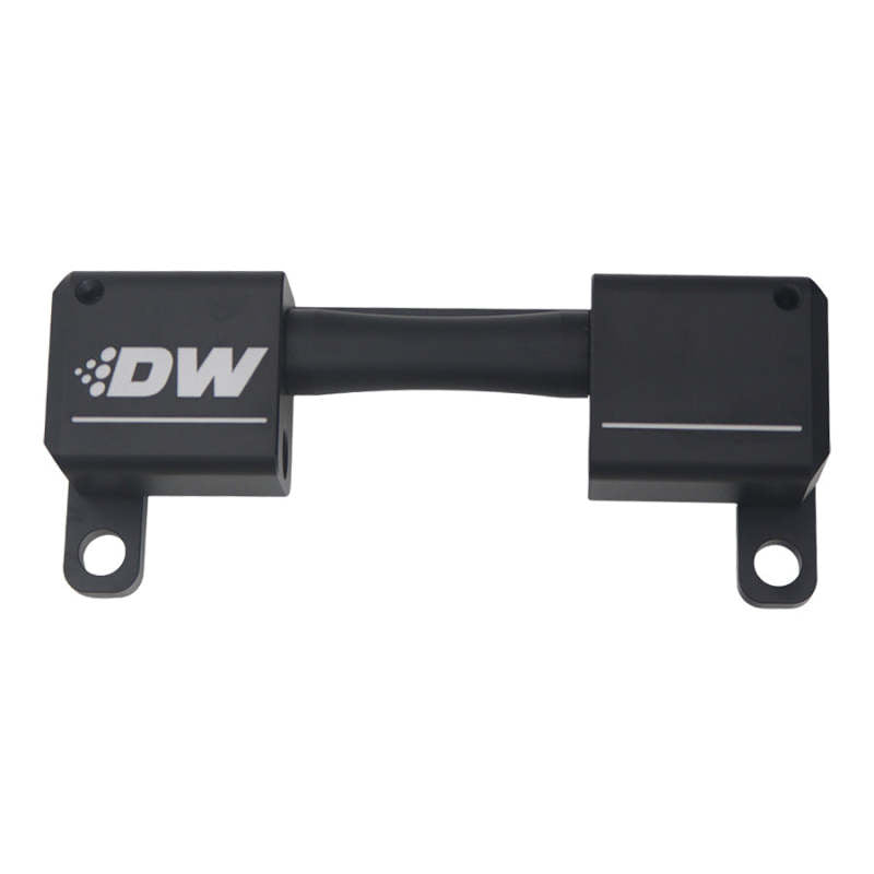DeatschWerks High Flow Ethanol Sensor Adapter - 10AN ORB to 10AN ORB - Anodized Matte Black - awdtuningtx