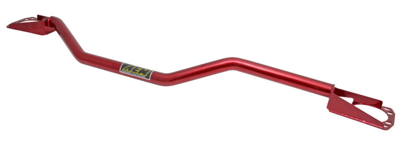 AEM 07-13 Mini Cooper S 1.6L L4 Strut Bar - Red - awdtuningtx