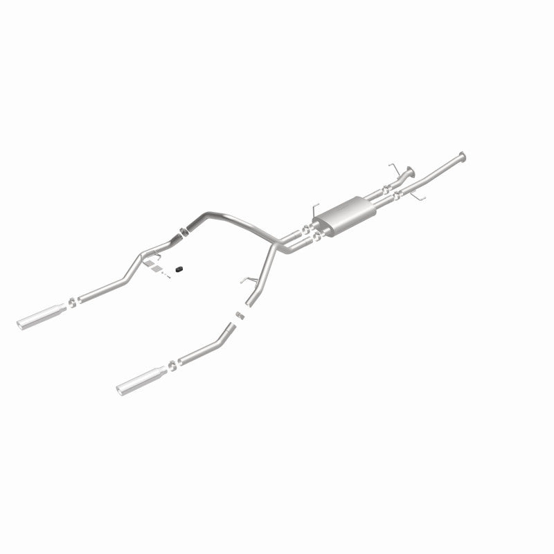 MagnaFlow 14 Toyota Tundra V8 4.6L/5.7L Stainless Cat Back Exhaust Dual Split Rear Exit - awdtuningtx