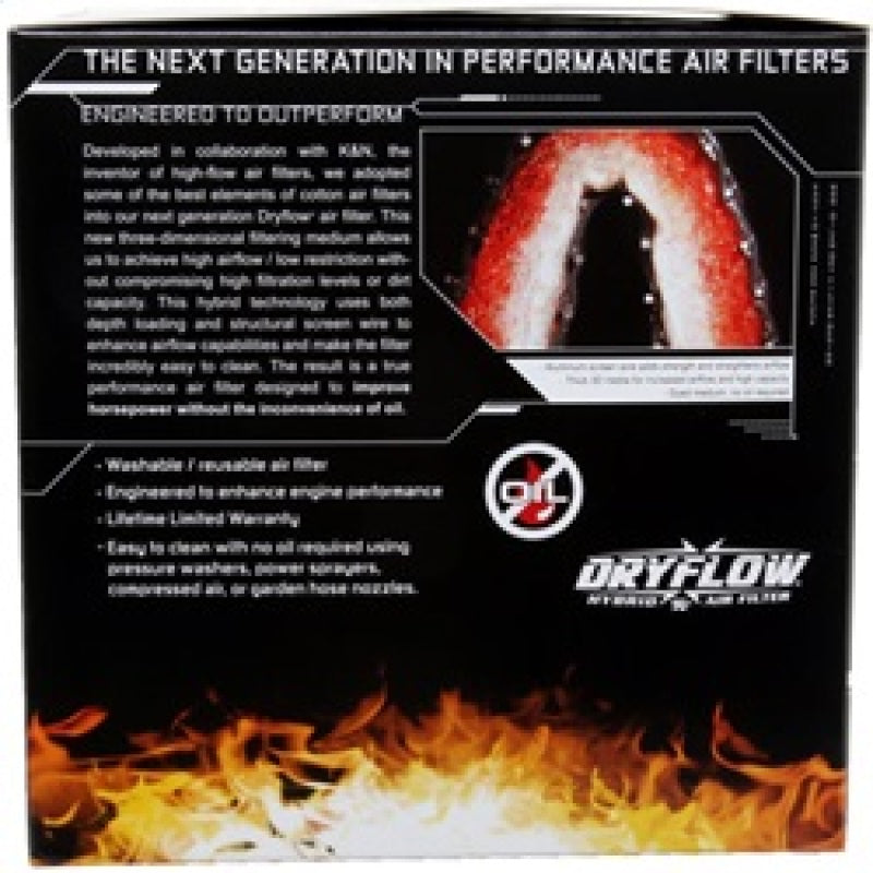 AEM 5in Dryflow Air Filter with 8in Element - awdtuningtx