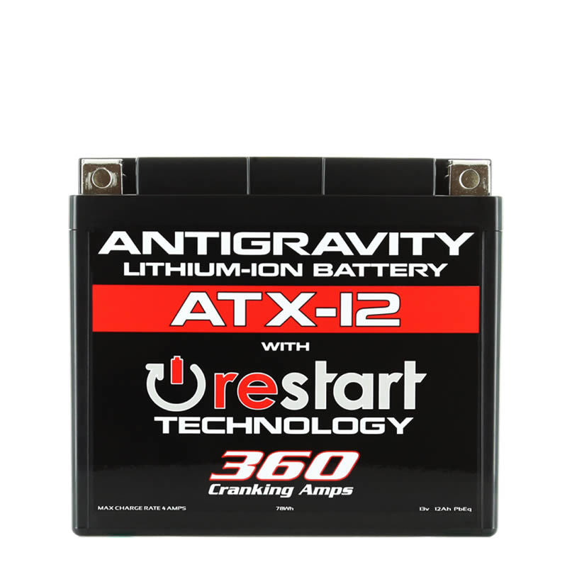 Antigravity YTX12 Lithium Battery w/Re-Start - awdtuningtx