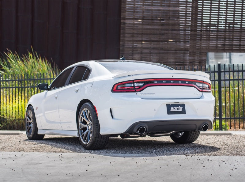 Borla 15-16 Dodge Charger SRT 392 6.4L No Tip Single Split Rear Exit ATAK w/ Valves Exhaust - awdtuningtx