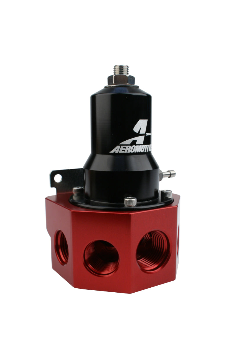 Aeromotive Regulator - 30-120 PSI - .500 Valve - 4x AN-08 and AN-10 inlets / AN-10 Bypass - awdtuningtx