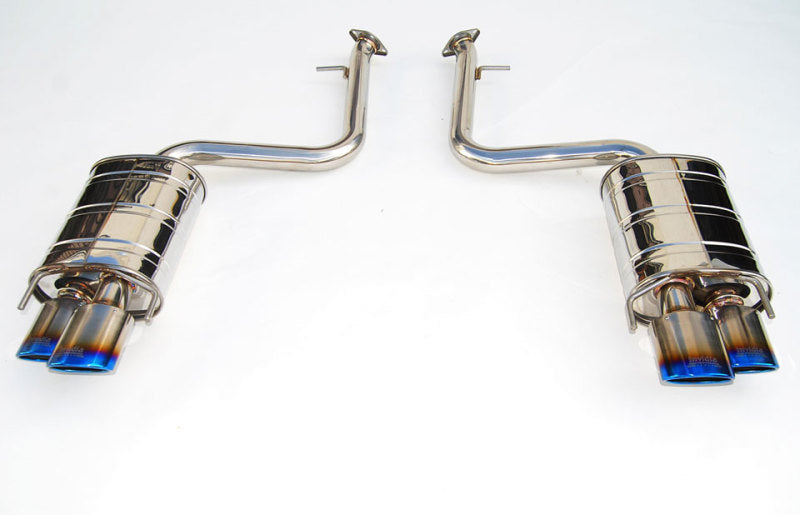 Invidia 15+ Lexus RC350/200T Titanium Quad Rolled Tip Axel-Back Exhaust - awdtuningtx