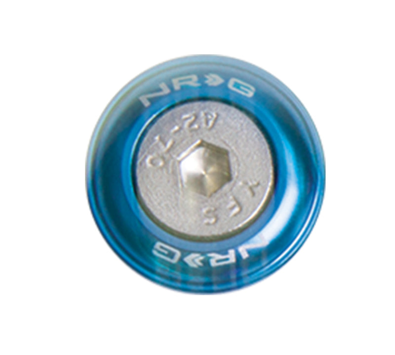 NRG Fender Washer Kit w/Rivets For Metal (Blue) - Set of 10 - awdtuningtx