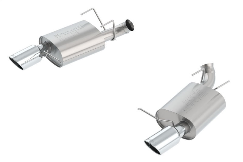 Borla 13-14 Mustang GT/Boss 302 5.0L V8 RWD Single Split Rr Exit S-Type Exhaust (rear section only) - awdtuningtx