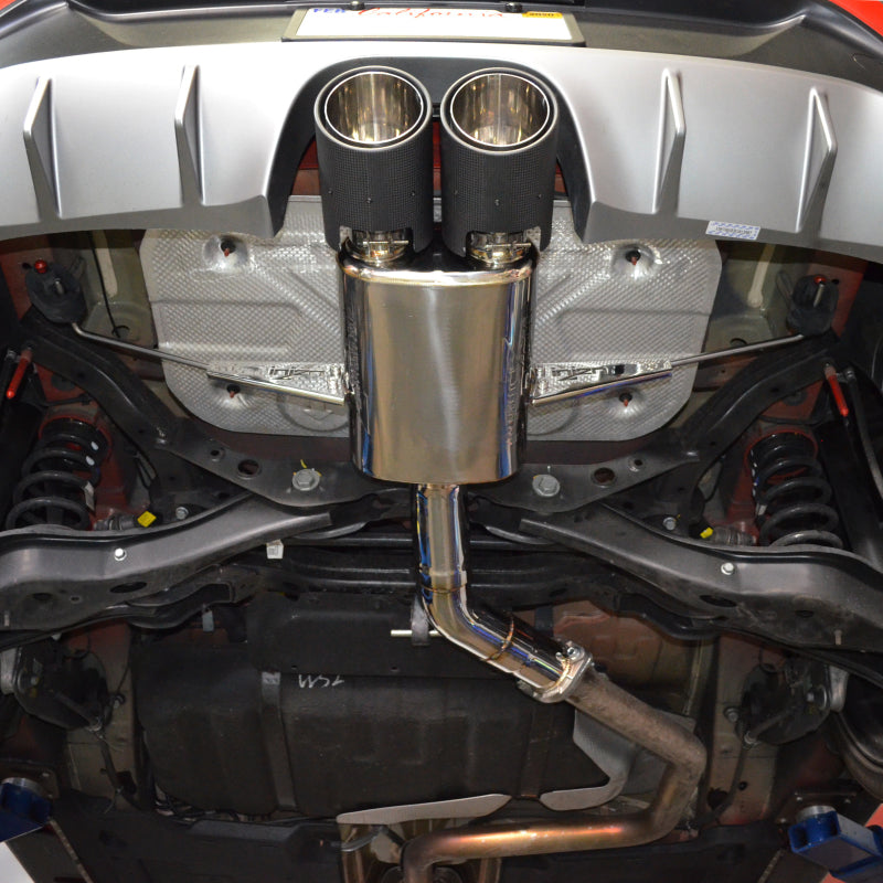 Injen 19-21 Hyundai Veloster L4 1.6L Turbo Performance Stainless Steel Axle Back Exhaust System - awdtuningtx