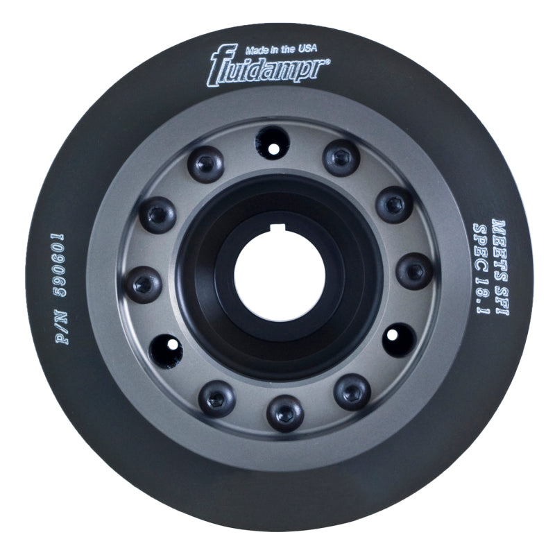 Fluidampr Honda All B Series PS Air / Alt Pulley Steel Internally Balanced Damper - awdtuningtx