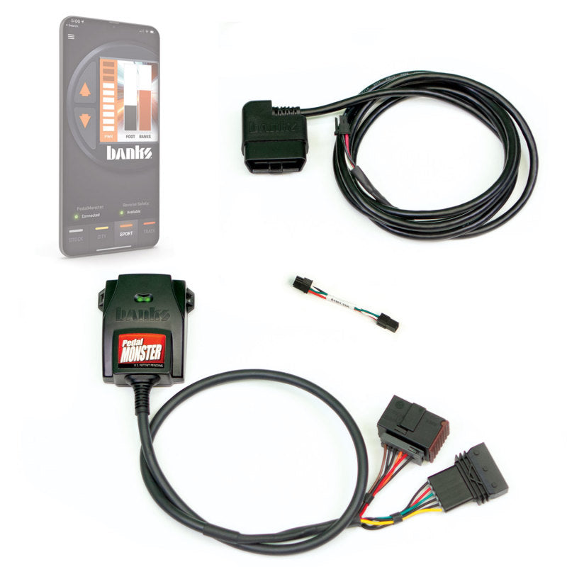 Banks Power Pedal Monster Kit (Stand-Alone) - TE Connectivity MT2 - 6 Way - Use w/Phone - awdtuningtx