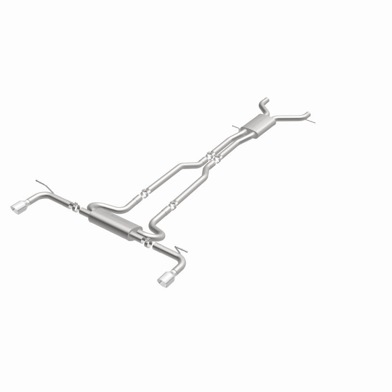 MagnaFlow 07 Audi Q7 V8 4.2L Dual Split Rear Exit Stainless Cat-Back Perf Exhaust - awdtuningtx