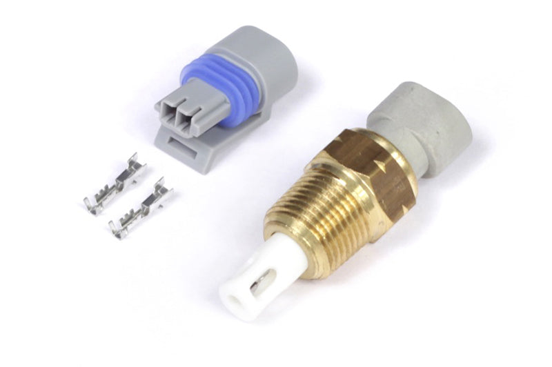 Haltech Air Temp Sensor 3/8 NPT 18 TPI (Incl Delphi Plug & Pins) - awdtuningtx