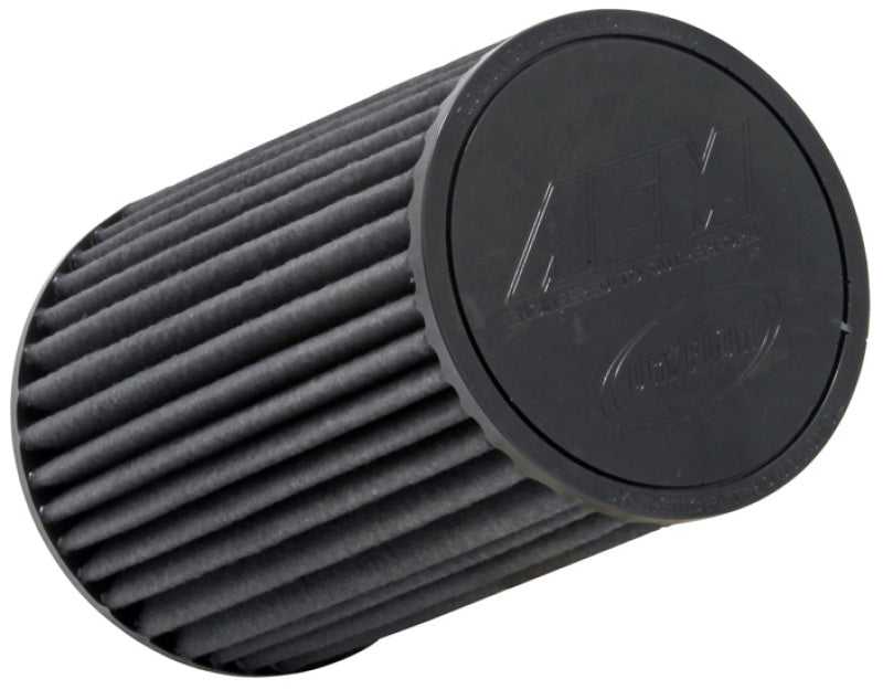 AEM Dryflow Conical Air Filter 2.75in Flange ID / 6in Base OD / 5.125in Top OD / 9.125in Height - awdtuningtx
