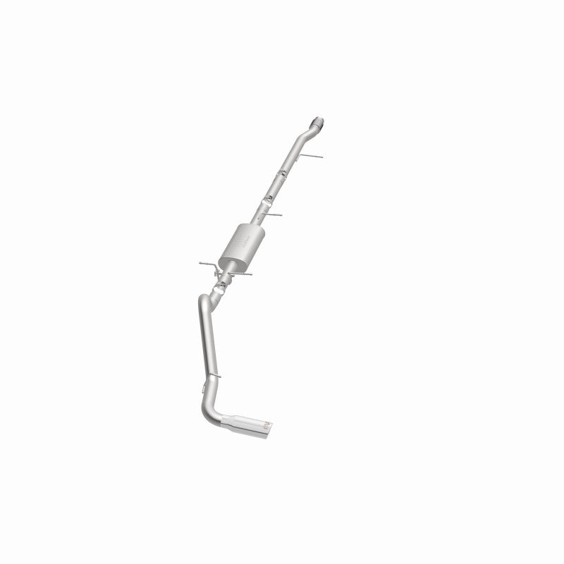 Magnaflow 14 Chevy Silverado V8 5.3L CC/EC Cab Single P/S Rear Exit Stainless Cat Back Perf Exhaust - awdtuningtx
