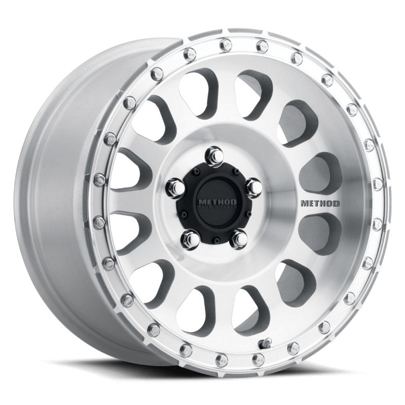 Method MR315 17x8.5 0mm Offset 5x150 110.5mm CB Machined/Clear Coat Wheel - awdtuningtx
