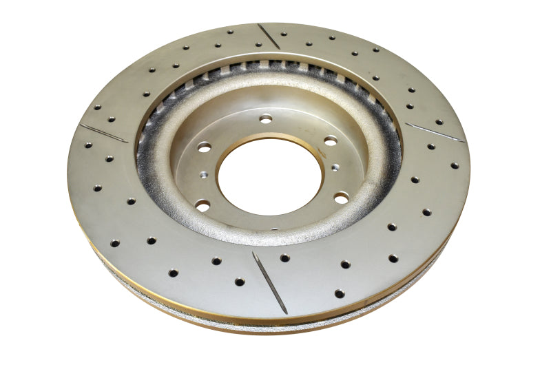 DBA 08-10 STi/2017 BRZ w/Perf. Pkg. Rear Dual-Drilled Street Series Rotor - awdtuningtx