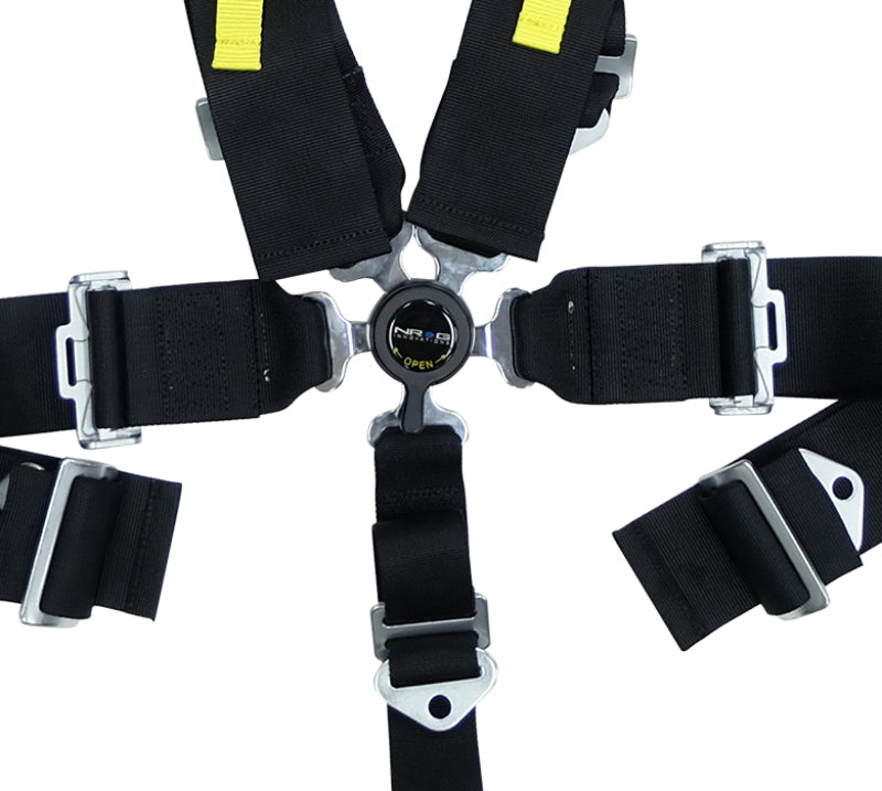 NRG SFI 16.1 5PT 3in. Seat Belt Harness / Cam Lock - Black - awdtuningtx