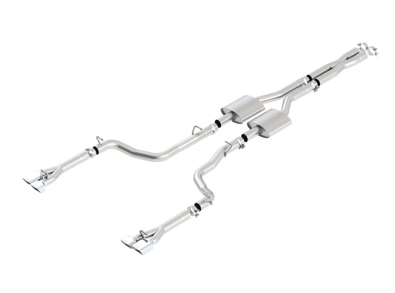 Borla 11 Dodge Challenger SRT8 Coupe AT/MT 5/6spd 6.4L 8cyl ATAK SS Catback Exhaust - awdtuningtx