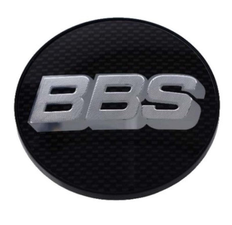 BBS Center Cap 56mm Carbon/Silver - awdtuningtx