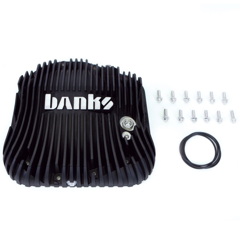 Banks 85-19 Ford F250/ F350 10.25in 12 Bolt Black-Ops Differential Cover Kit - awdtuningtx