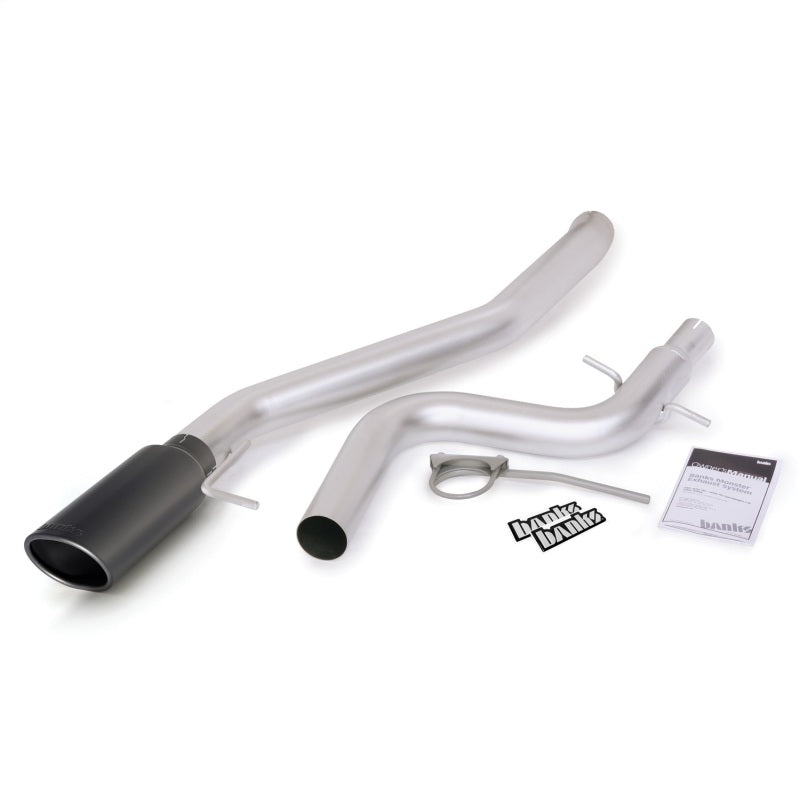 Banks Power 09-10 VW Jetta 2.0L TDI Monster Exhaust System - SS Single Exhaust w/ Black Tip - awdtuningtx