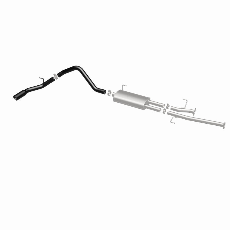 MagnaFlow Cat-Back Exhaust 14-16 Toyota Tundra V8 4.6/5.7L 3in SS Black Tips Single Side Exit - awdtuningtx