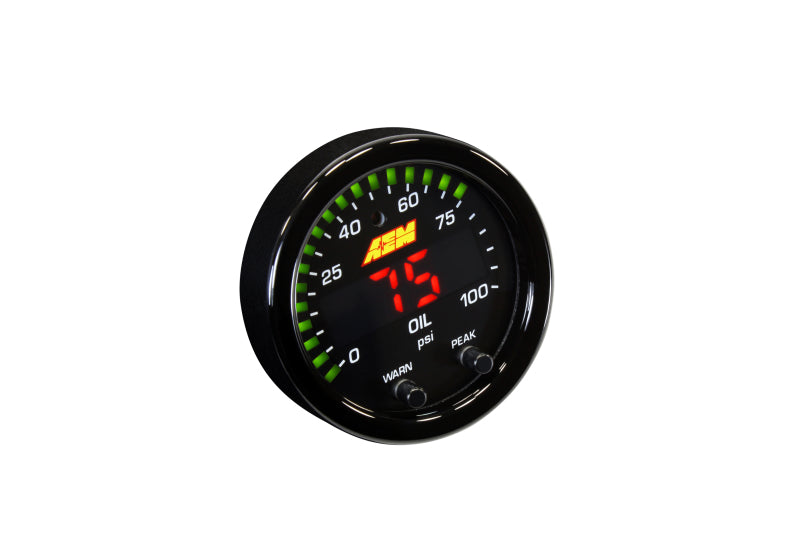 AEM X-Series Pressure 0-100psi Gauge Kit - awdtuningtx