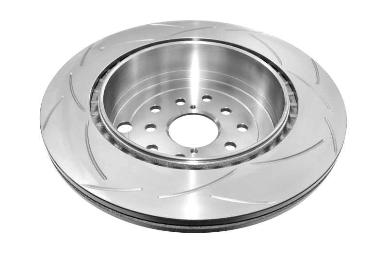 DBA 08-10 STi/2017 BRZ w/Perf. Pkg. Dual Drilled Rear Slotted Street Series Rotor - awdtuningtx
