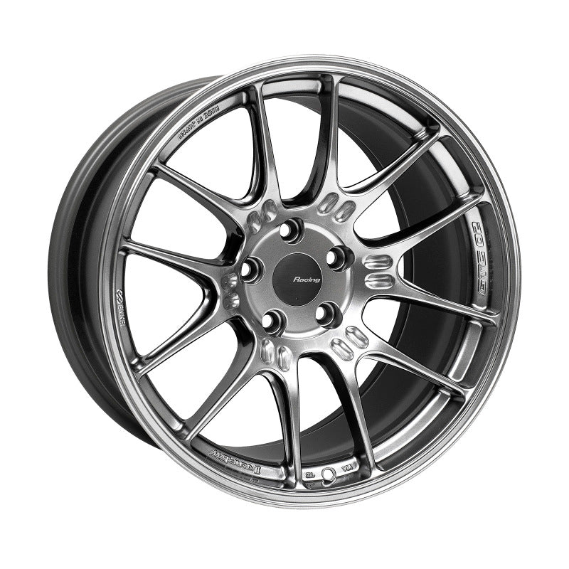 Enkei GTC02 18x10 5x112 32mm Offset 66.5mm Bore Hyper Silver Wheel - awdtuningtx