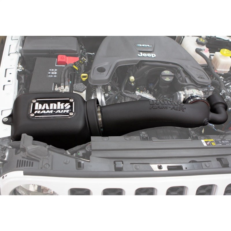 Banks Power 18-20 Jeep 3.6L Wrangler (JL) Ram-Air Intake System - Dry Filter - awdtuningtx