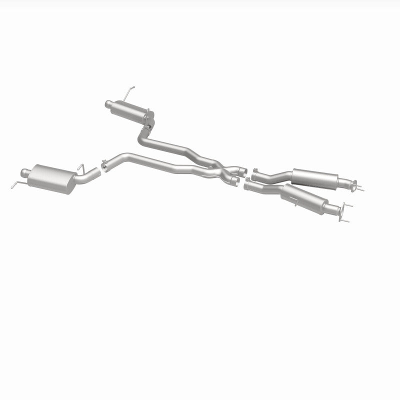 MagnaFlow 12 Jeep Grand Cherokee V8 6.4L Dual Split Rear Exit Stainless Cat Back Performance Exhaust - awdtuningtx